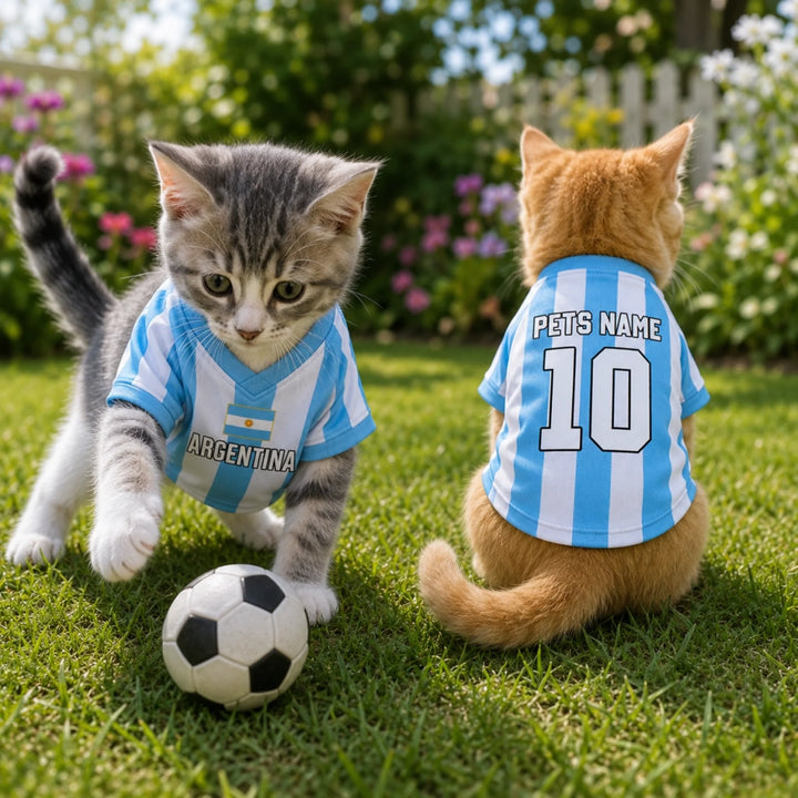 Custom World Soccer Pet Jersey - Personalized Gifts For Sport Fans and Pet Lovers (1)