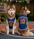 Custom Dog Basketball Jersey, Personalized Pet Shirt, Sports Fan Dog Outfit, Custom Name Number Pet Apparel, Gift for Dog Lovers