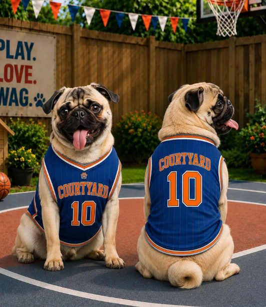 Custom Dog Basketball Jersey, Personalized Pet Shirt, Sports Fan Dog Outfit, Custom Name Number Pet Apparel, Gift for Dog Lovers