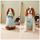 Custom Name and Number Dog Tank Top, Baseball Pet Personalized Shirt, Sporty Puppy Clothes, Birthday Gift for Dog Lovers