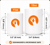 Mug size chart - 11oz and 15oz
